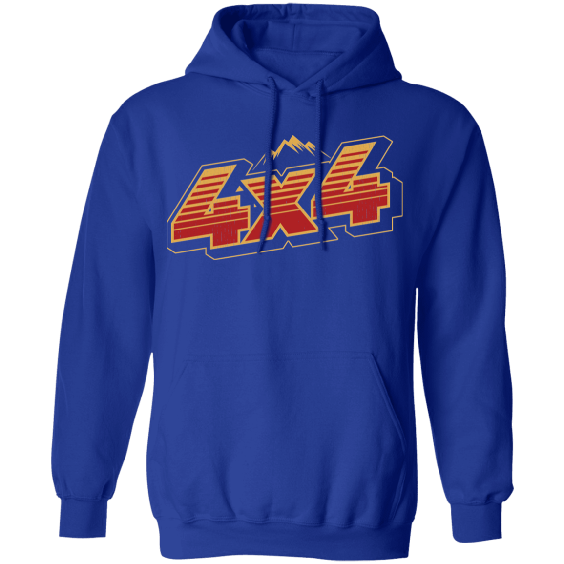 4x4 Off Road Overland Crawling Pullover Hoodie