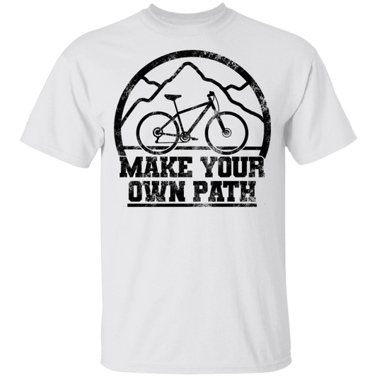 Make Your Own Path Mountain Biking Youth T-Shirt