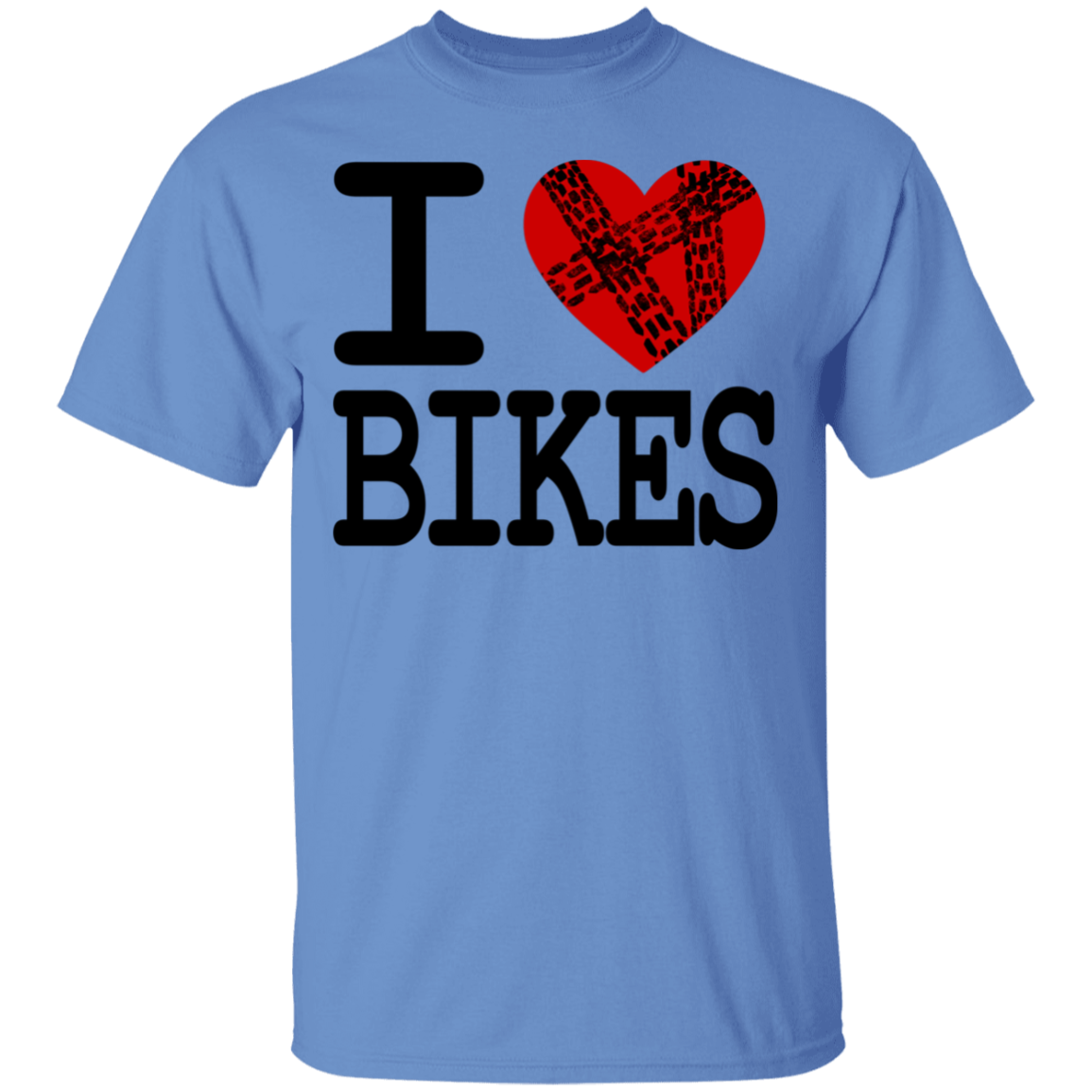 I Love Bikes Biking T-Shirt