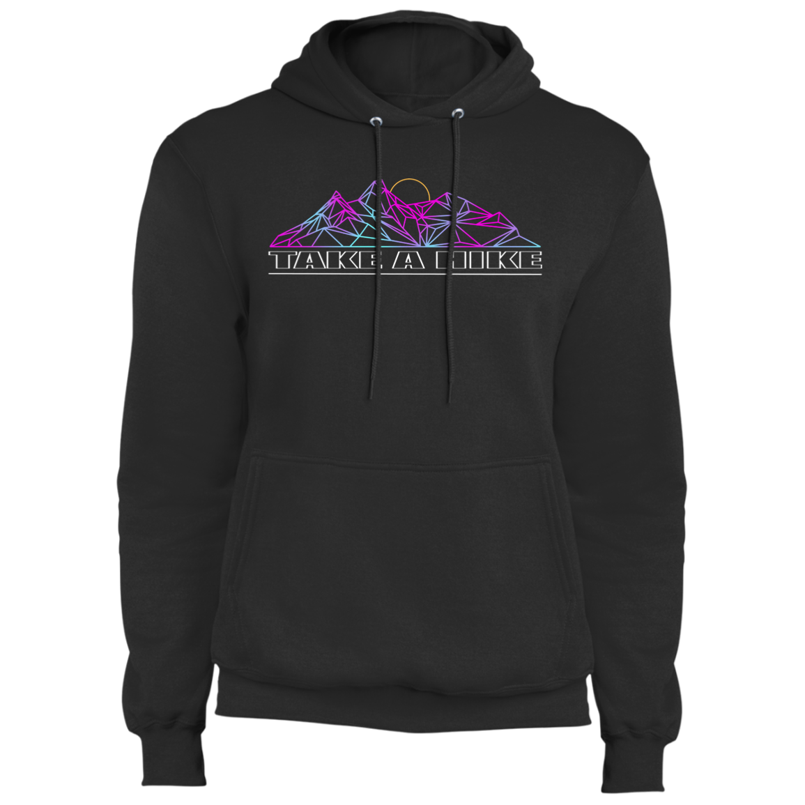 Take a Hike Abstract Camping Nature Premium Pullover Hoodie
