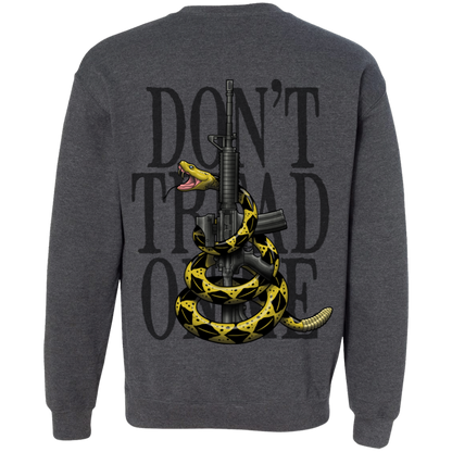 We the People Don't Tread on Me Gadsden Flag Double Sided Crewneck Sweatshirt