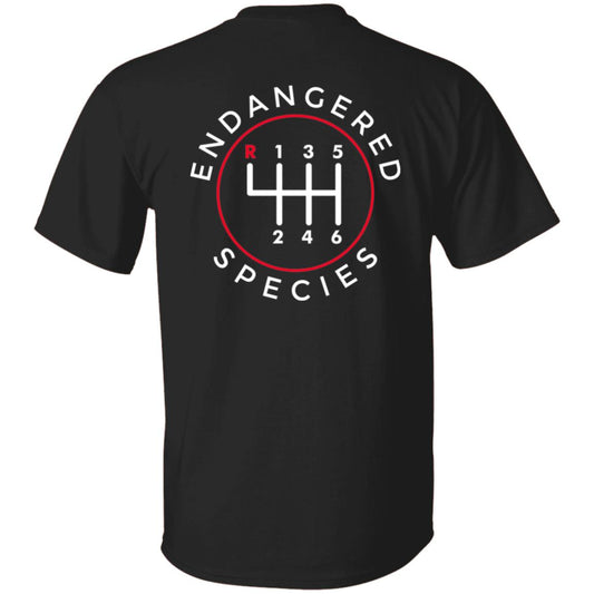 Endangered Species 6 Speed Back Print T-Shirt