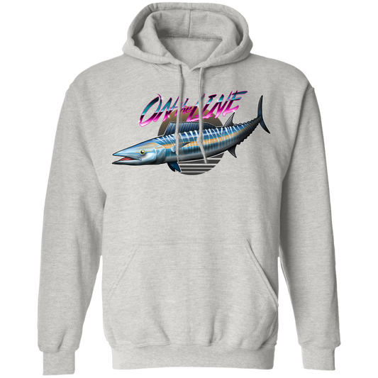 Wahoo Ono Fish On The Line Saltwater Pullover Hoodie