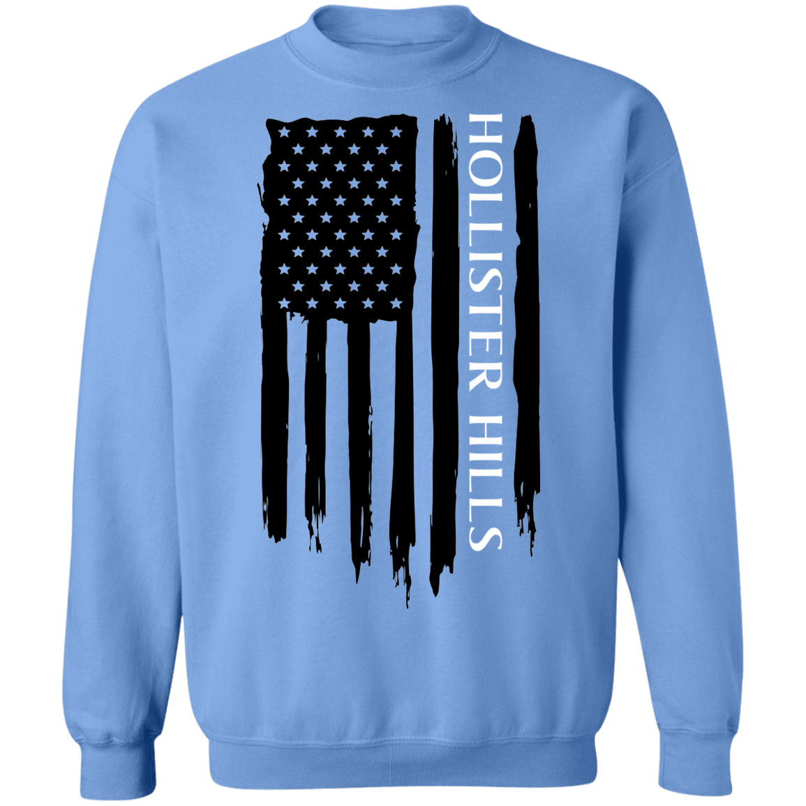 Hollister Hills American Flag Crewneck Sweatshirt