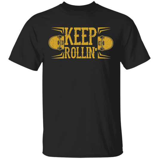 Keep Rollin' Skateboarding Skateboard T-Shirt