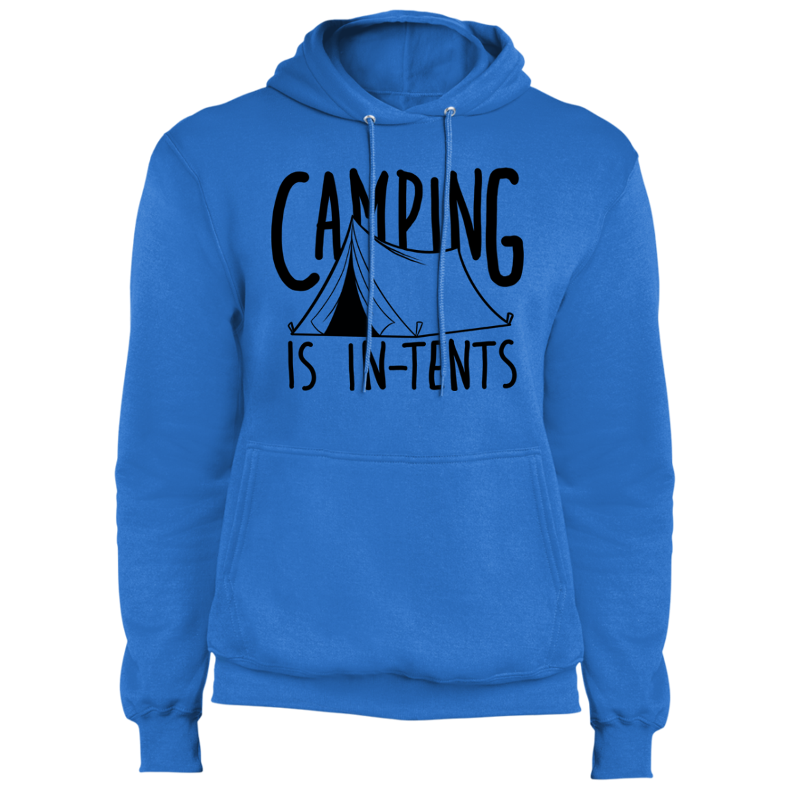 Camping is In-Tents Funny Premium Pullover Hoodie