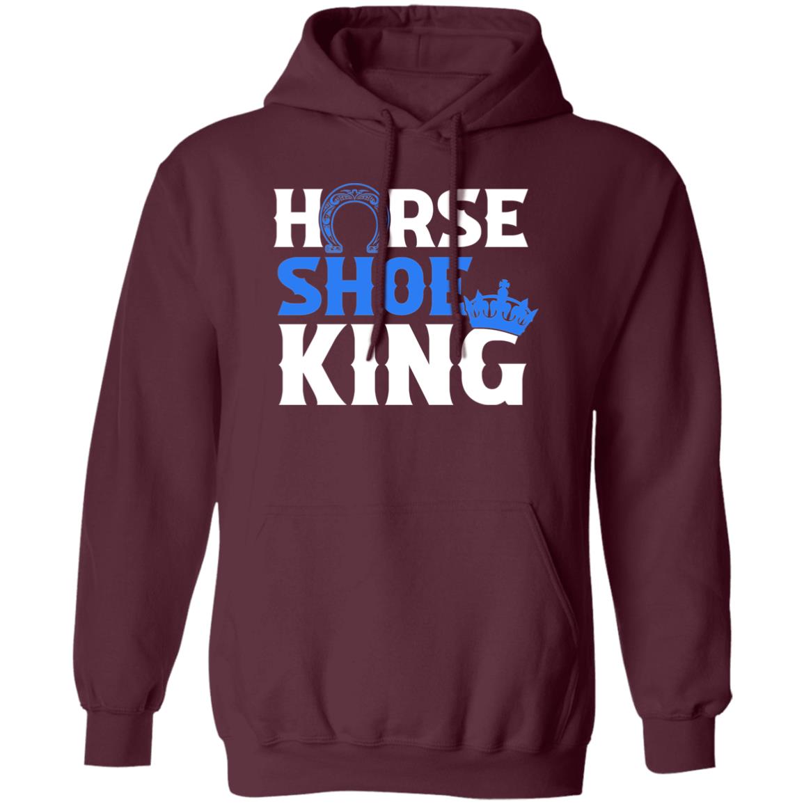 Horseshoe King Pullover Hoodie