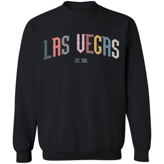 Las Vegas EST 1905 Gambling Crewneck Sweatshirt