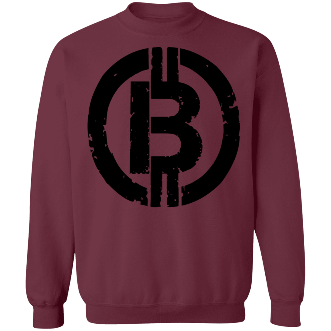 Military Black Bitcoin Hodl Cryptocurrency BTC Crewneck Sweatshirt