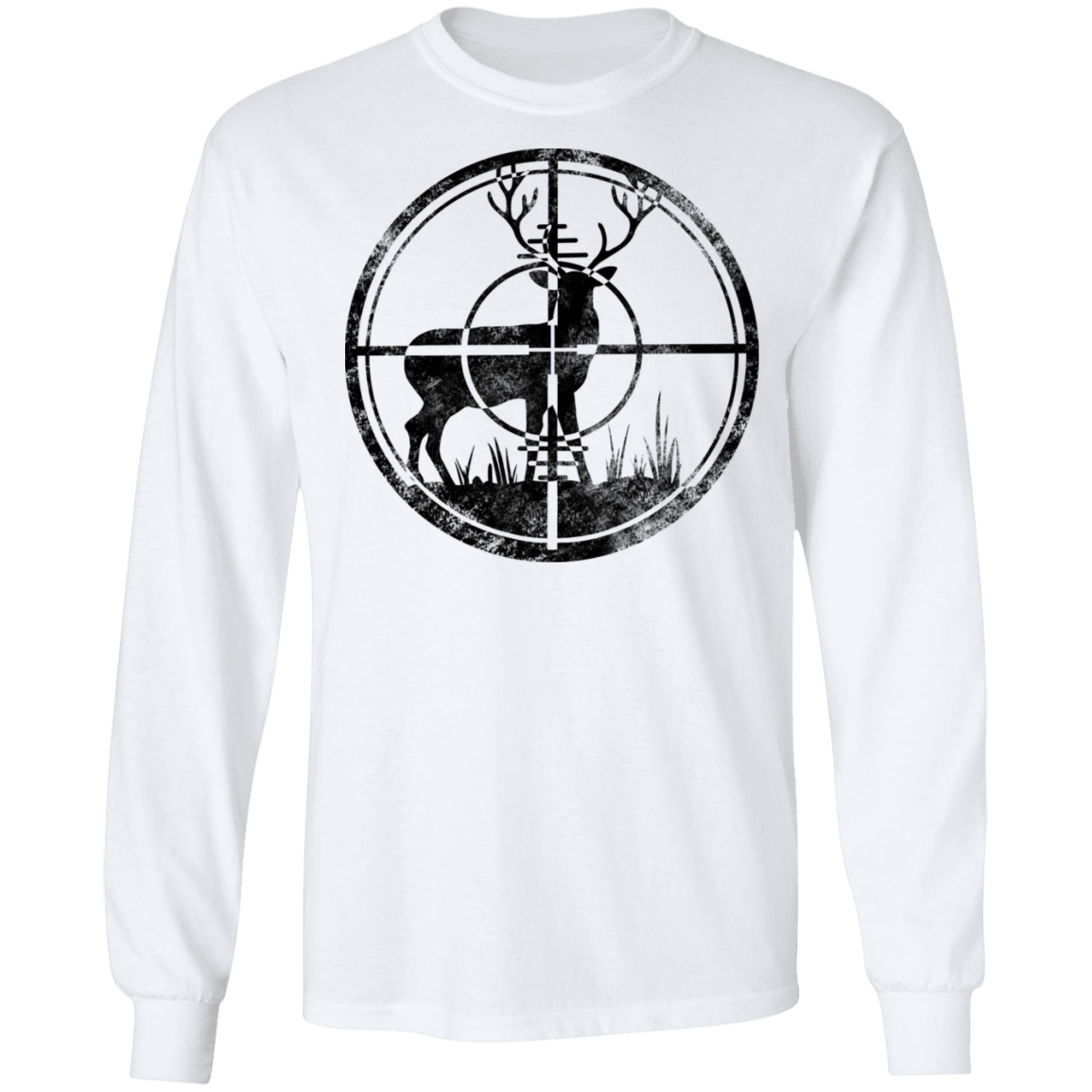 Hunting Deer Hunter Long Sleeve T-Shirt