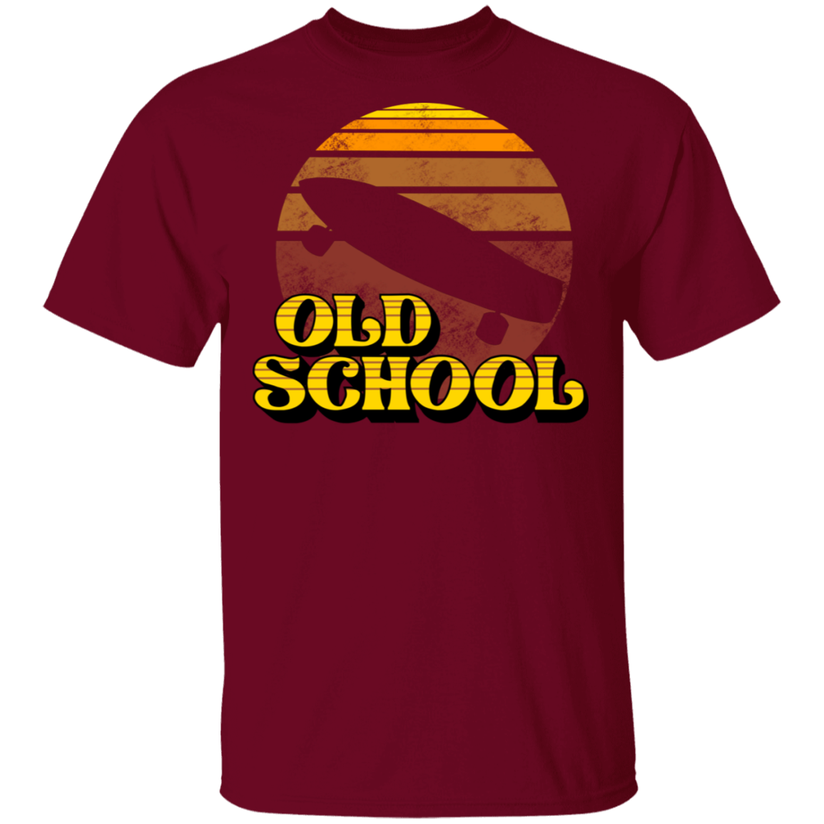 Old School Skateboard Short Board Long Board T-Shirt