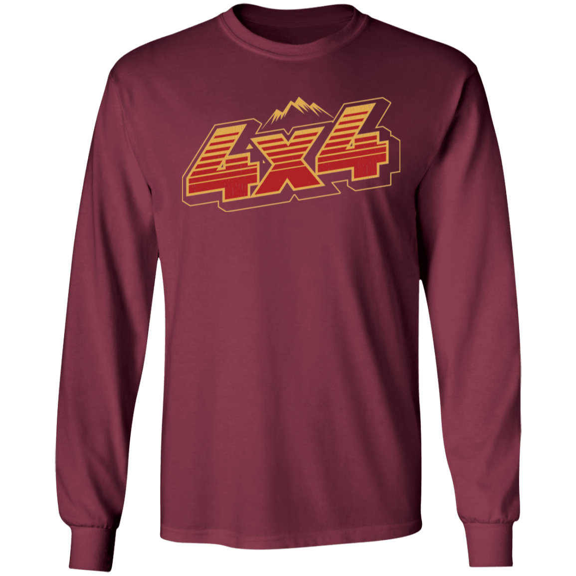 4x4 Off-Road Overlanding Long Sleeve T-Shirt