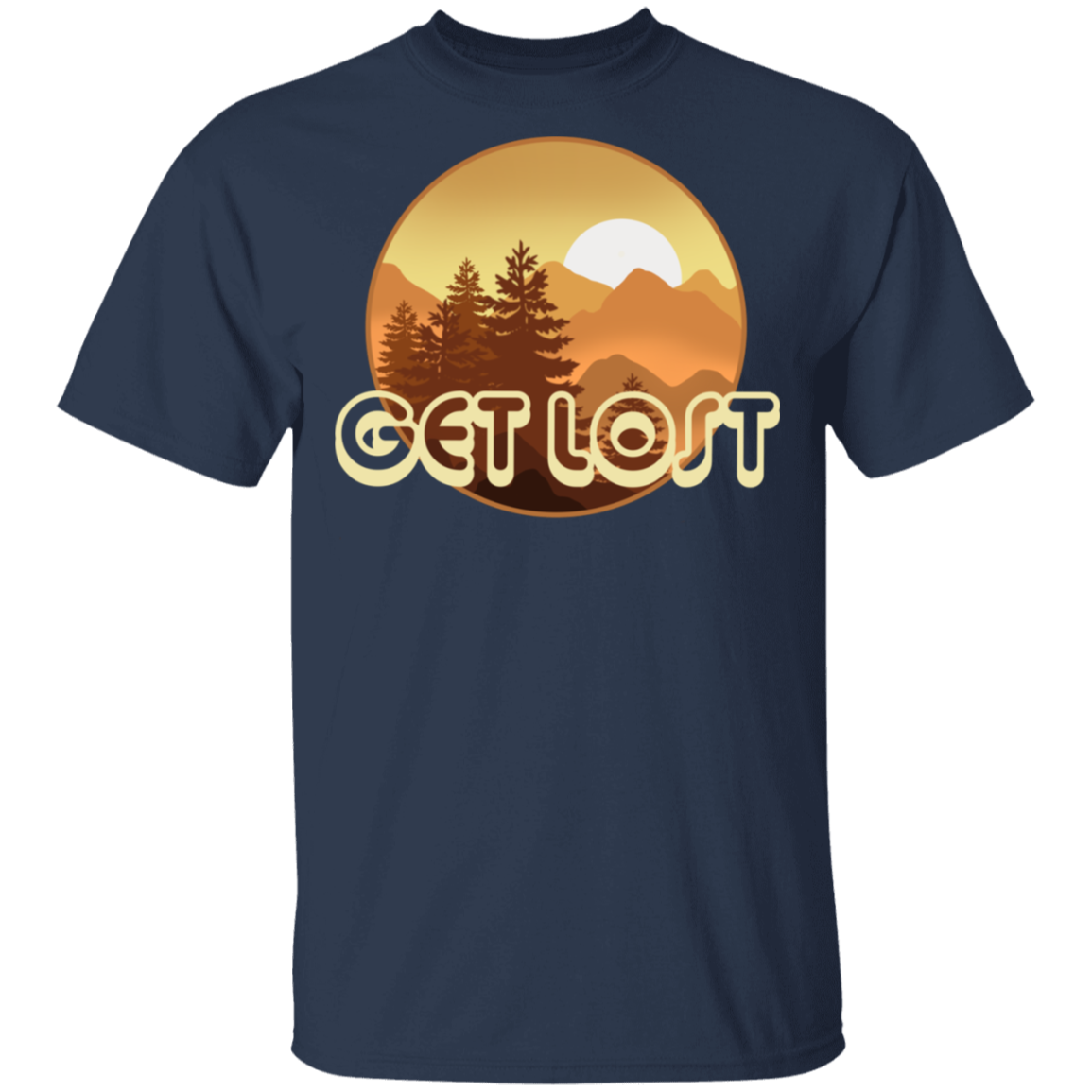 Get Lost in Nature Camping T-Shirt