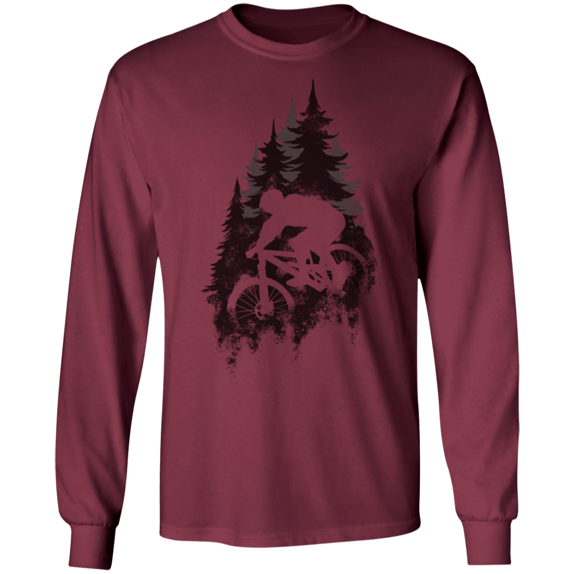 Mountain Bike Biking Long Sleeve T-Shirt