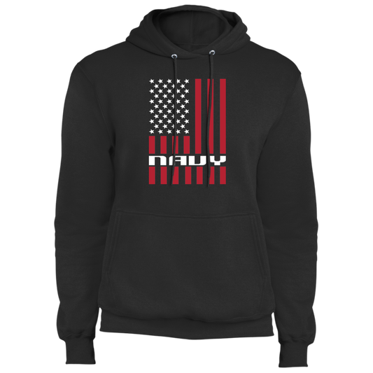 Navy American Flag USA Premium Pullover Hoodie