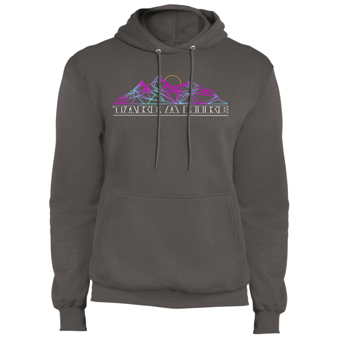 Take a Hike Abstract Camping Nature Premium Pullover Hoodie