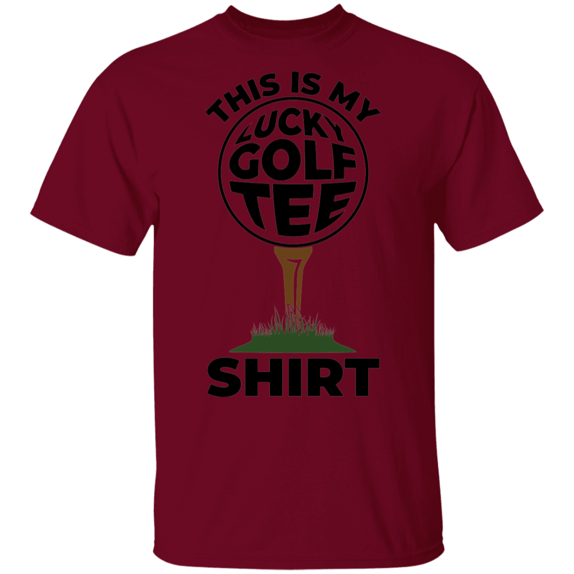 This Is My Lucky Golf Tee Shirt Golfing T-Shirt