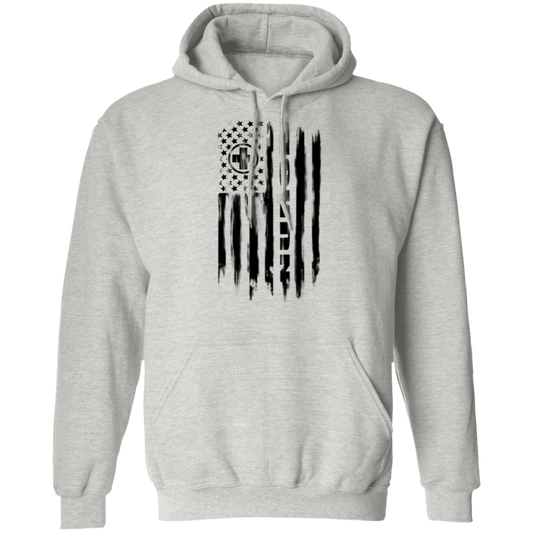 Nurse Hospital RN Nursing Medical American Flag Pullover Hoodie