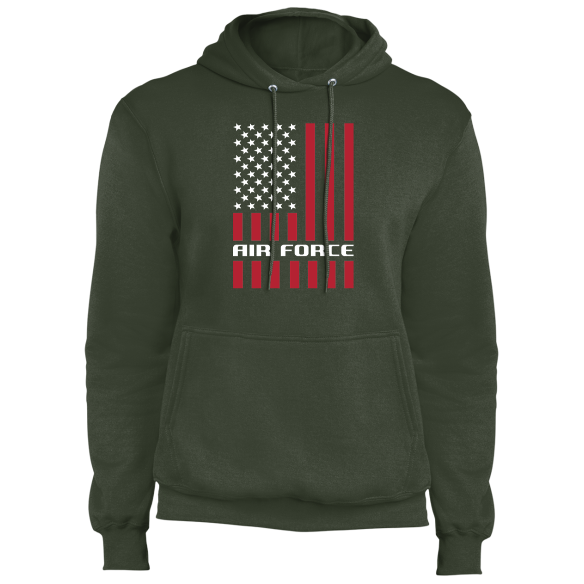 Air Force American Flag USA Pullover Hoodie