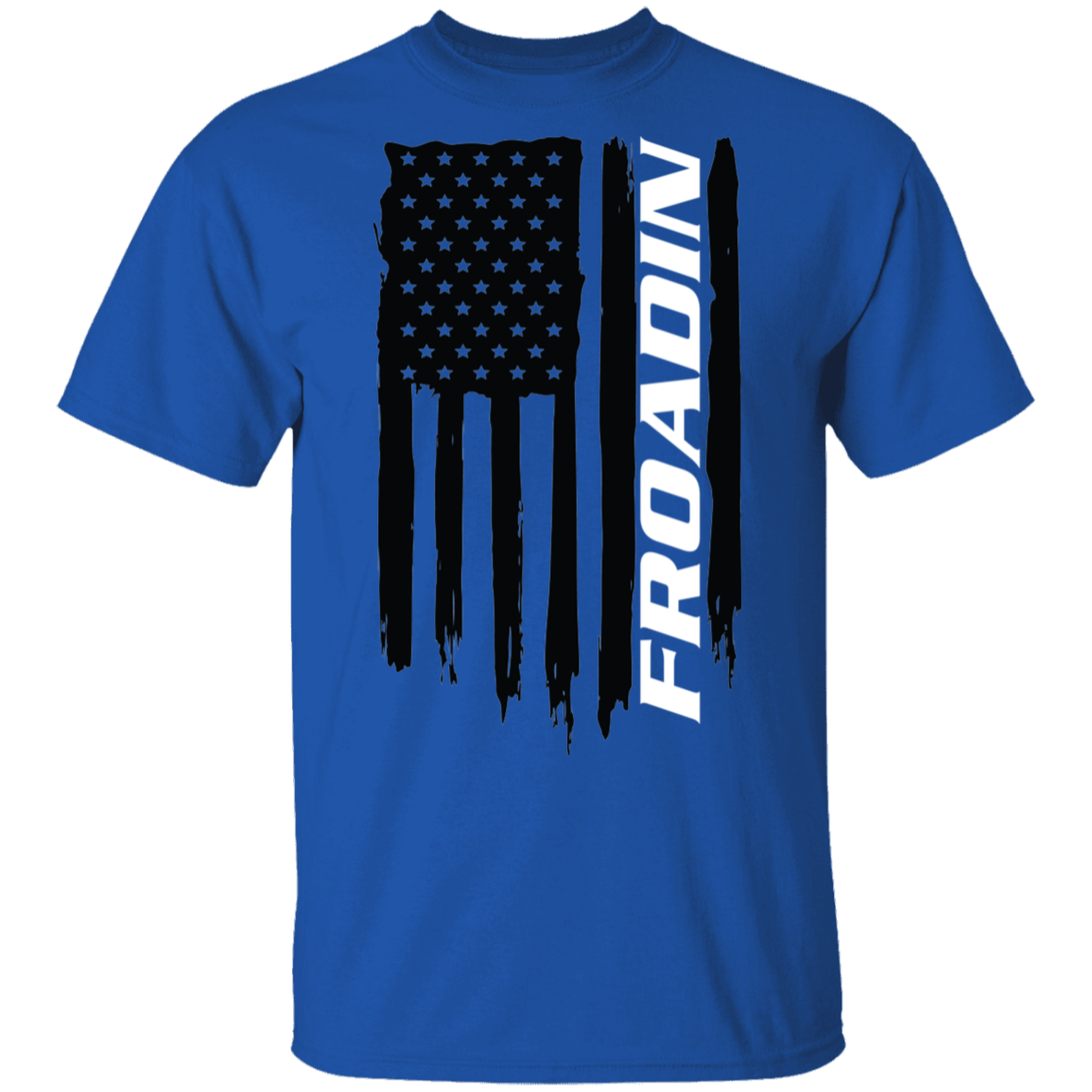 Froadin Off-Road Desert American Flag T-Shirt