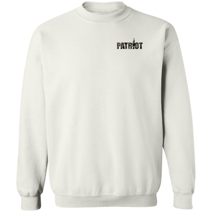 Patriot Don't Tread on Me Gadsden Flag Double Sided Crewneck Sweatshirt