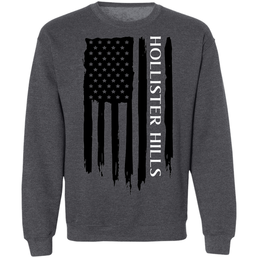 Hollister Hills American Flag Crewneck Sweatshirt