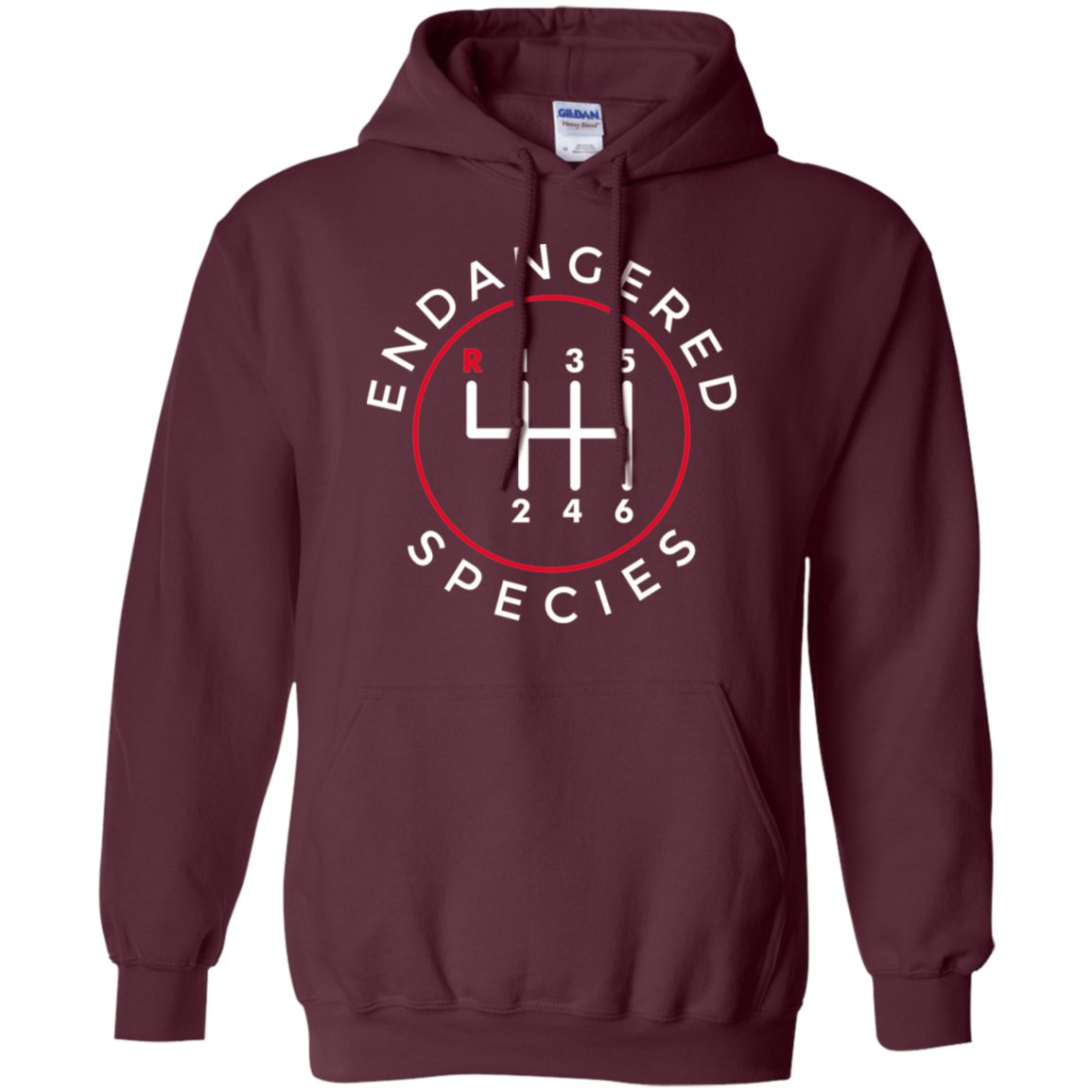 Endangered Species Manual Shift Stick Hoodie
