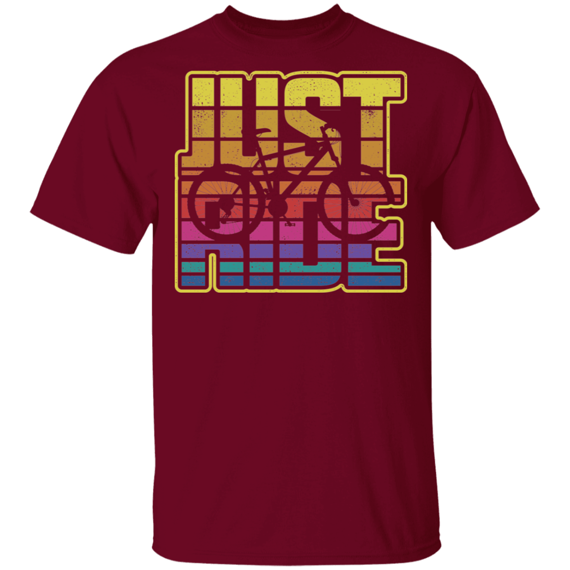 Just Ride Biking Mountain Bike T-Shirt