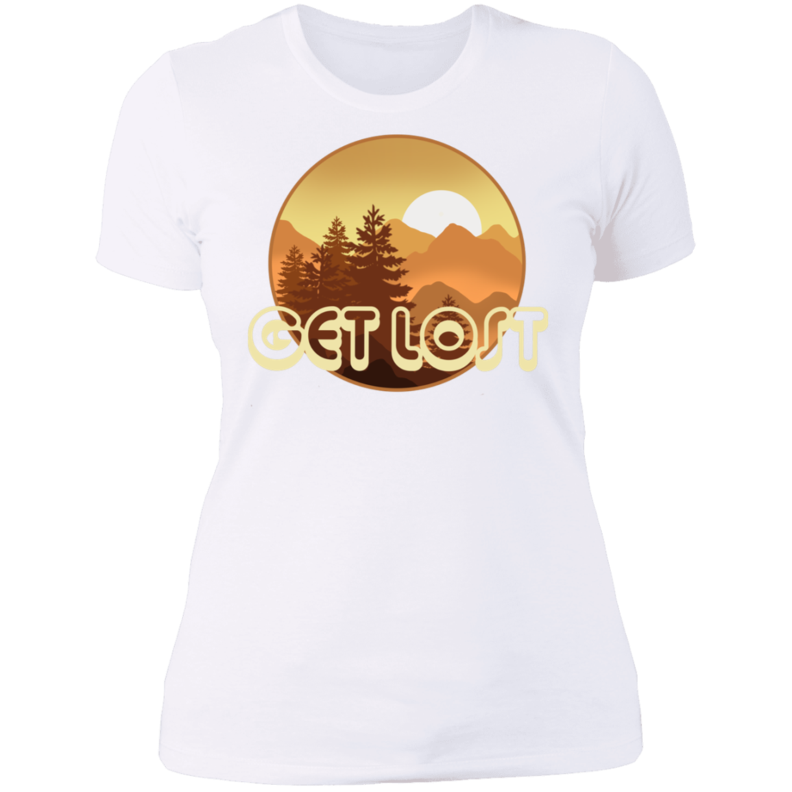 Get Lost in Nature Camping Women's T-Shirt