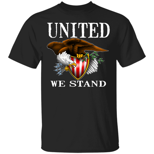 United We Stand Bald Eagle T-Shirt