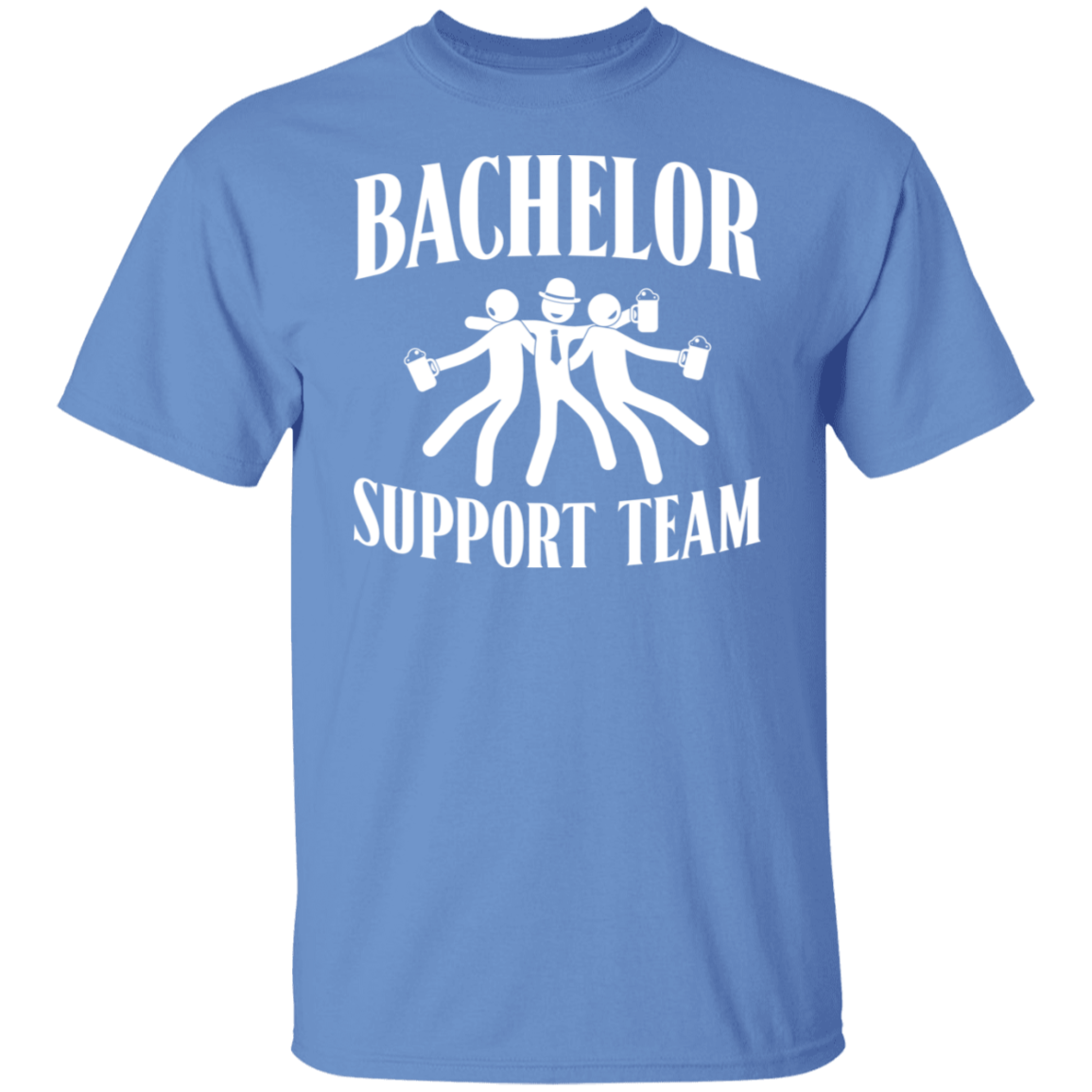 Bachelor Party Funny Support Team T-Shirt
