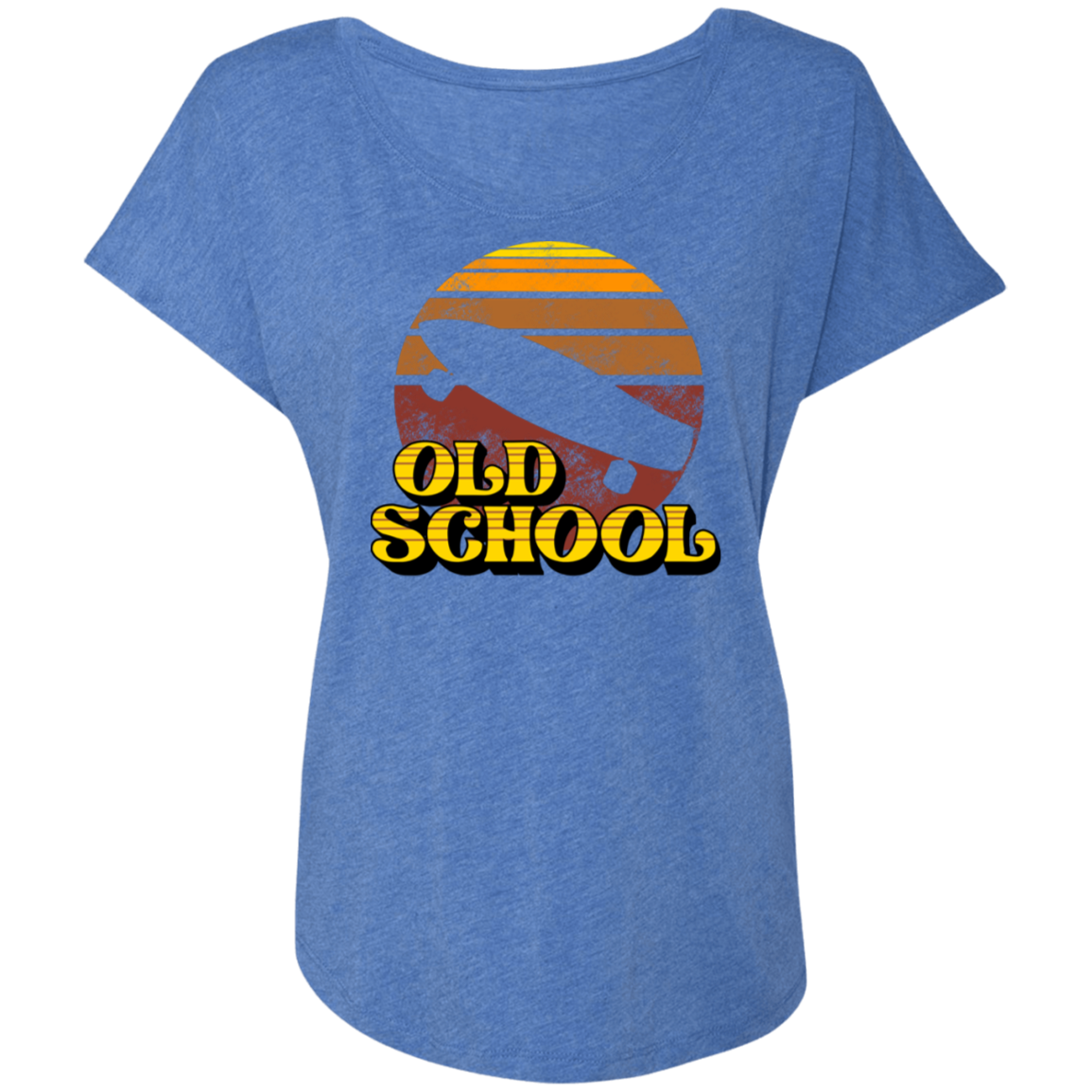 Old School Skateboarding Women's Dolman Sleeve