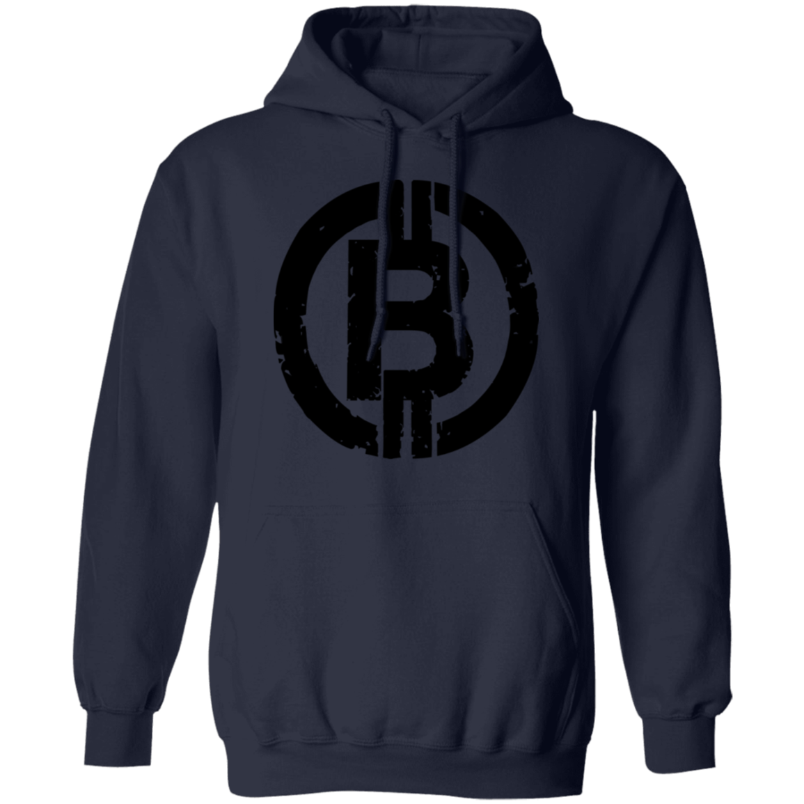 Military Black Bitcoin Hodl Cryptocurrency BTC Pullover Hoodie