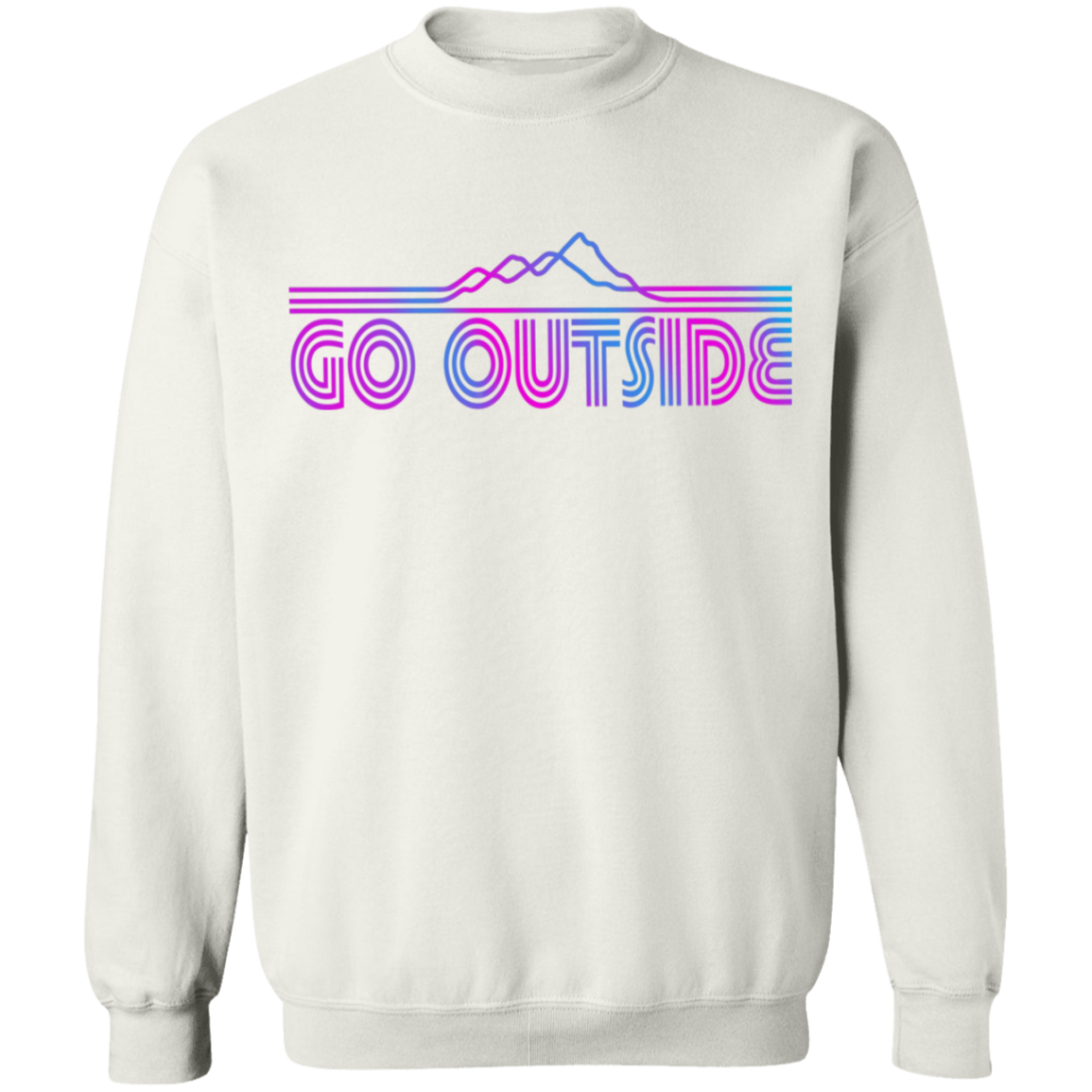 Go Outside Camping Nature Crewneck Sweatshirt