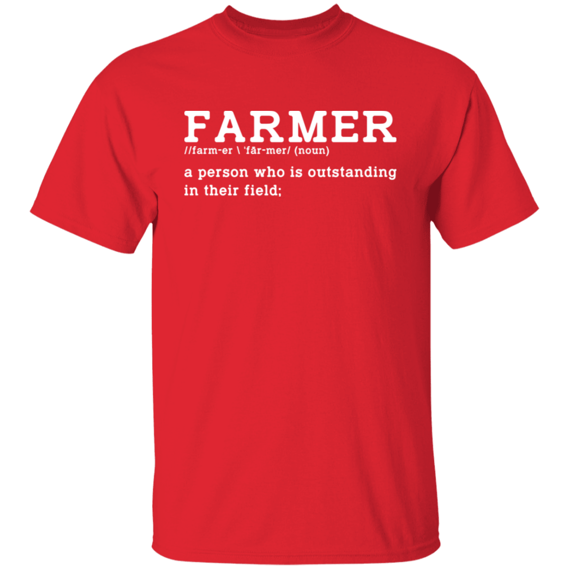 Funny Farmer Definition T-Shirt