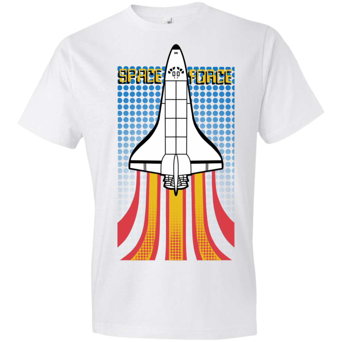 Youth Space Force Retro 80s Lightweight T-Shirt