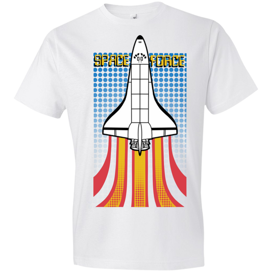 Youth Space Force Retro 80s Lightweight T-Shirt