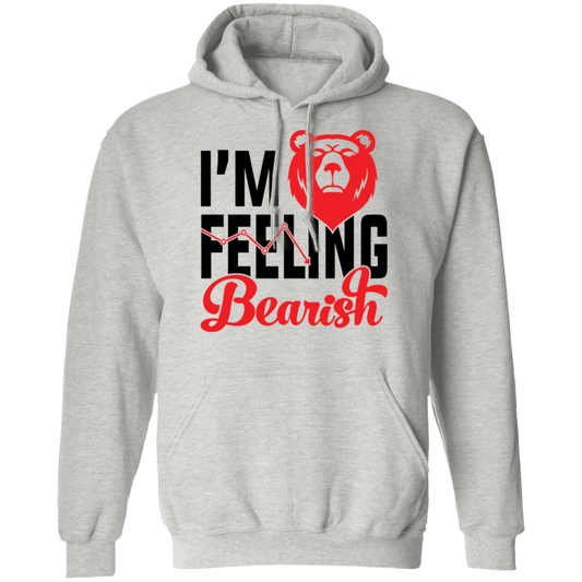 I'm Feeling Bearish Stocks Technical Analysis Pullover Hoodie