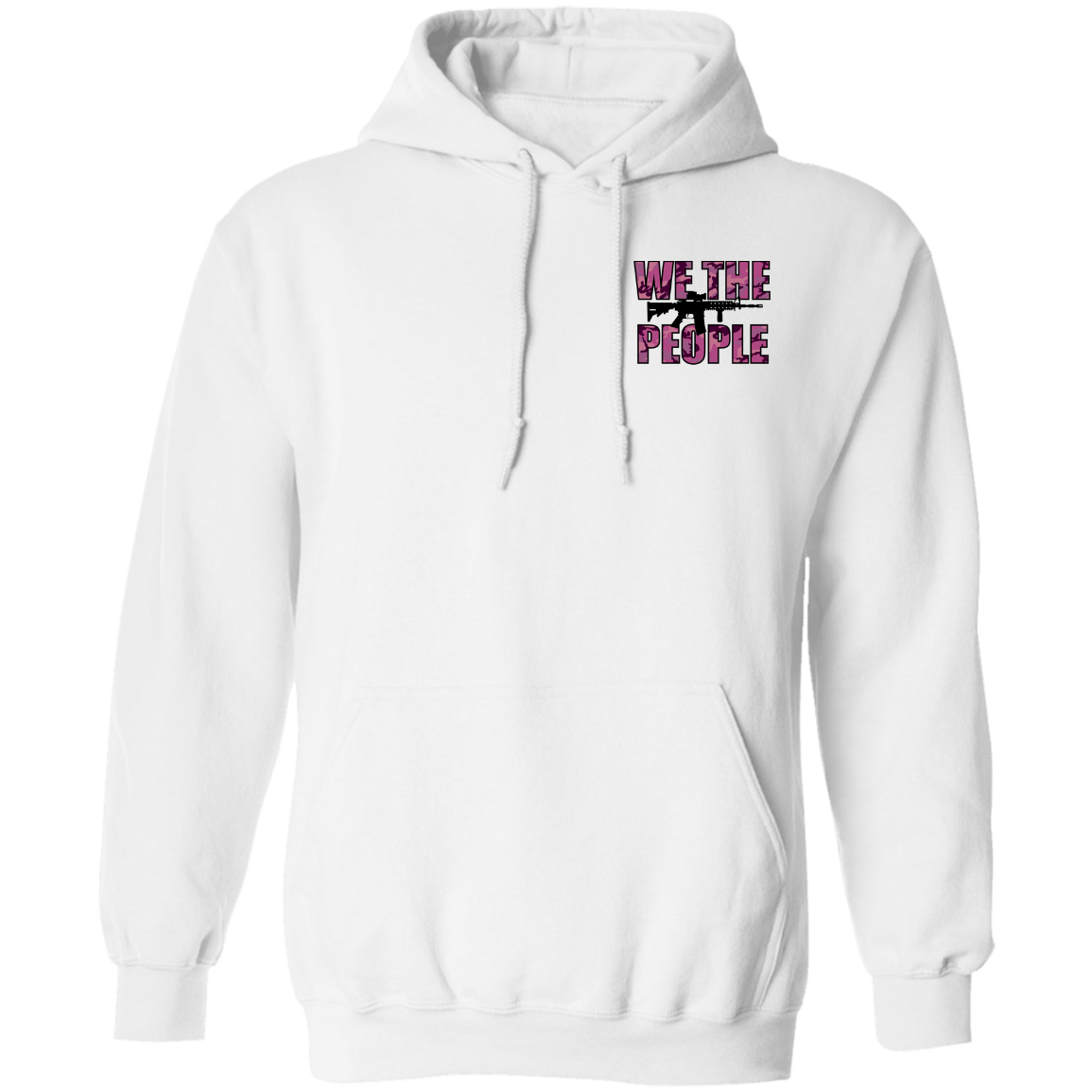 We the People United We StandDouble Sided Pullover Hoodie