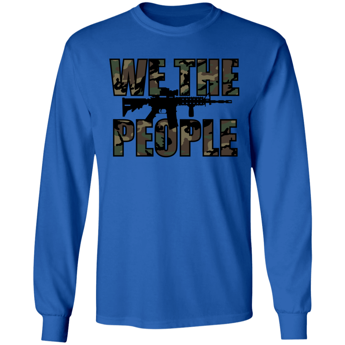 We The People Camouflage Long Sleeve T-Shirt