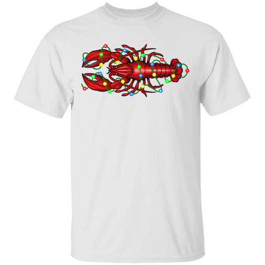 Lobster Merry Christmas Saltwater T-Shirt
