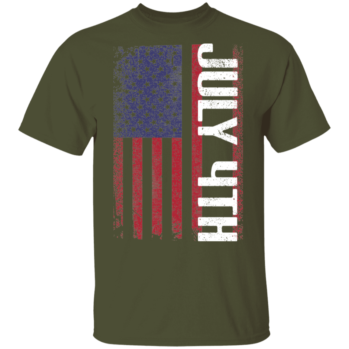 July 4Th American Flag USA T-Shirt