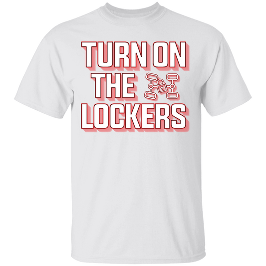 Turn On The Lockers 4x4 Off-Road Overland T-Shirt