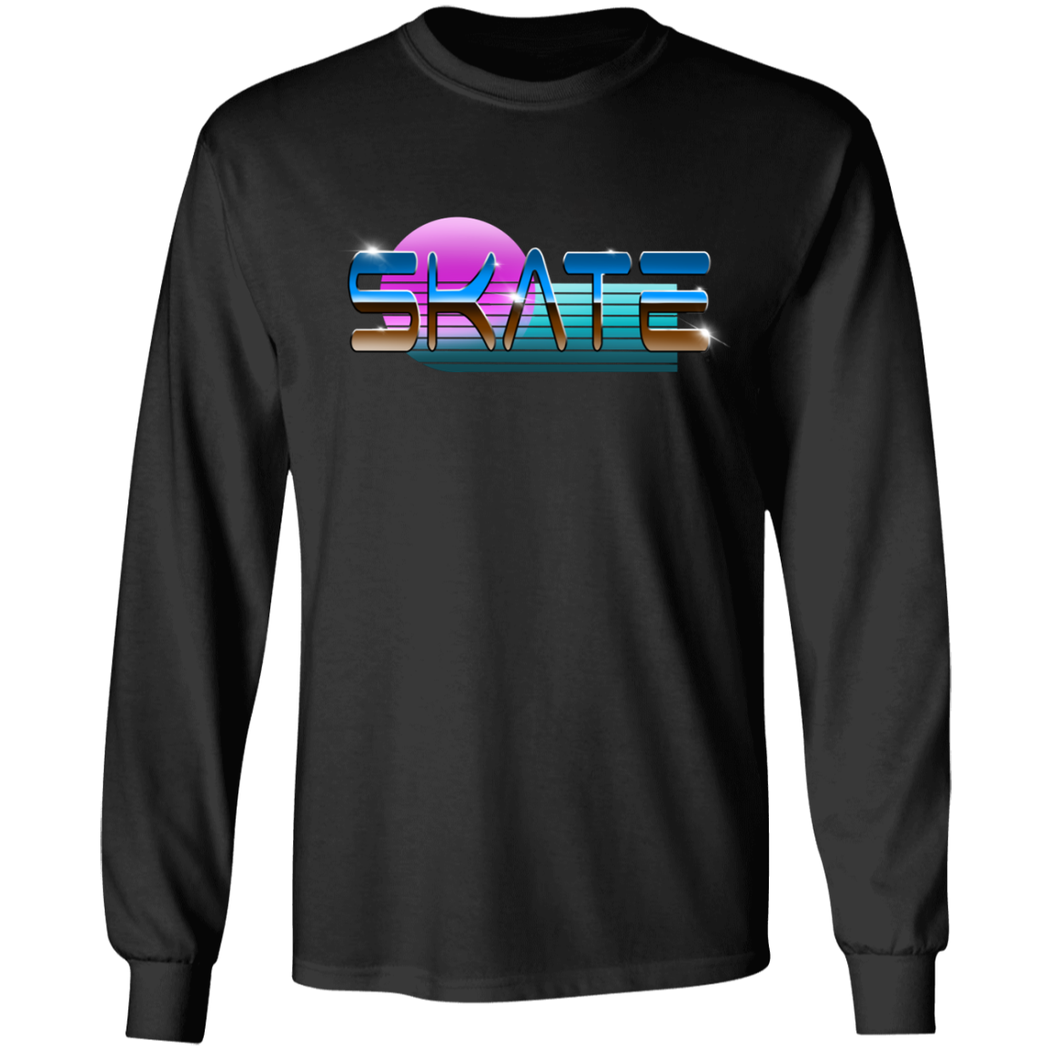 Skate Skating Skateboarding Long Sleeve T-Shirt