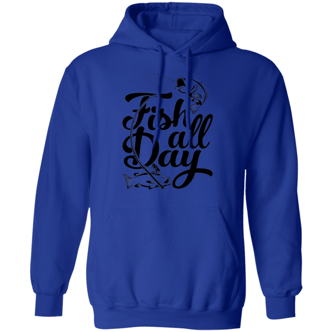Gone Fishing Pullover Hoodie