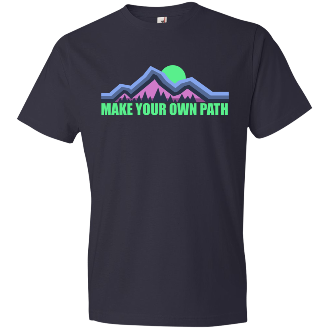 Make Your On Path Youth Lightweight T-Shirt 4.5 oz