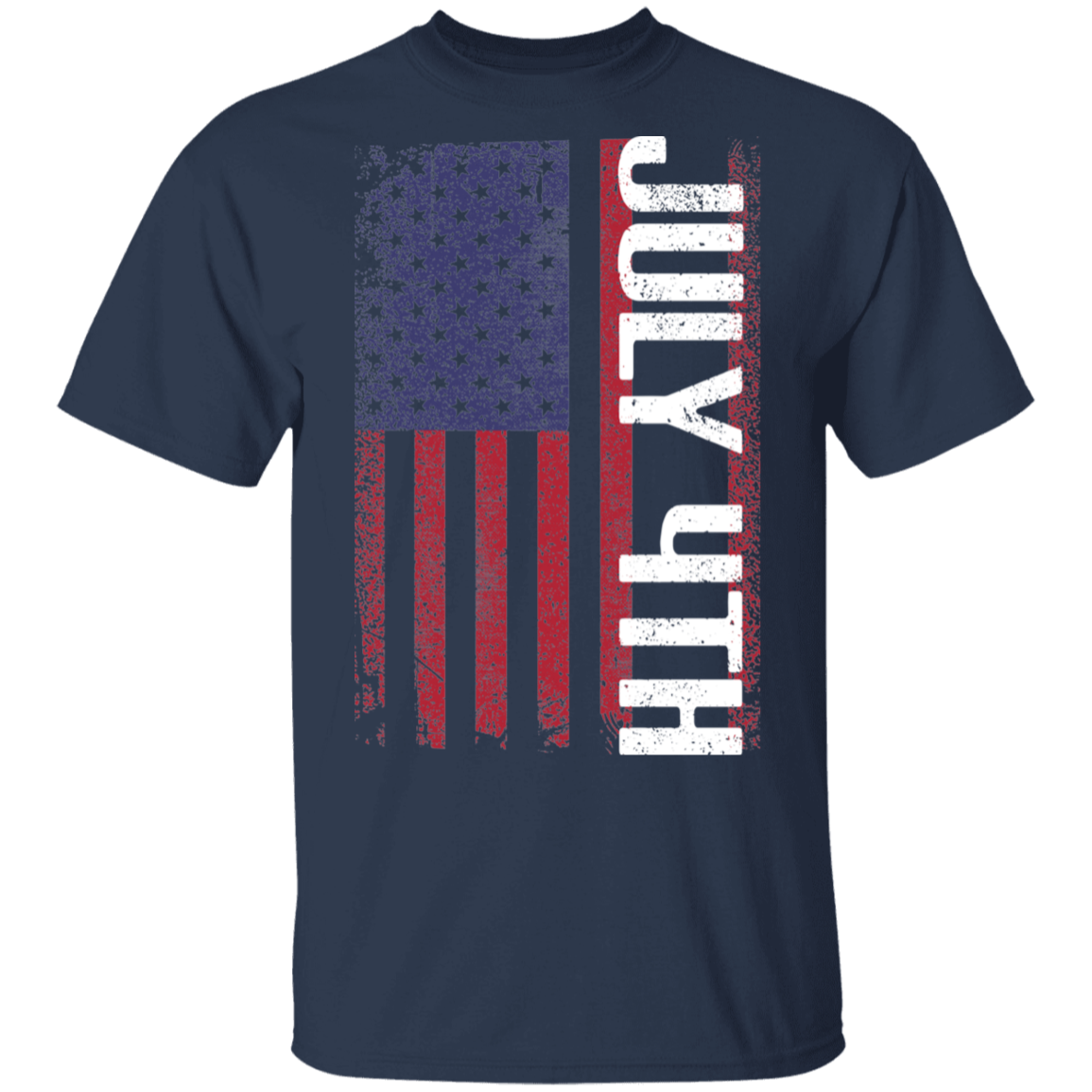 July 4Th American Flag USA T-Shirt