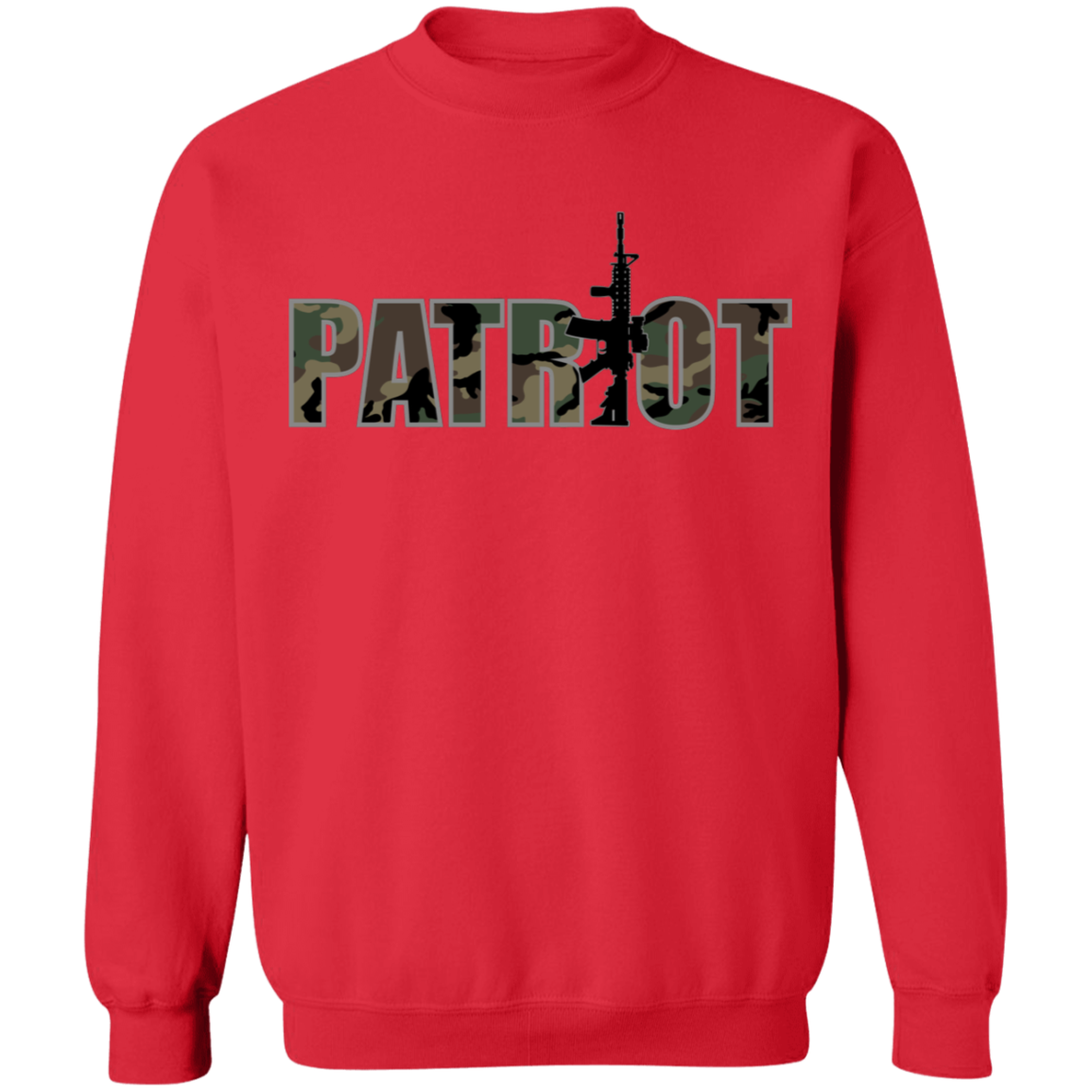 Patriot Camouflage Crewneck Sweatshirt