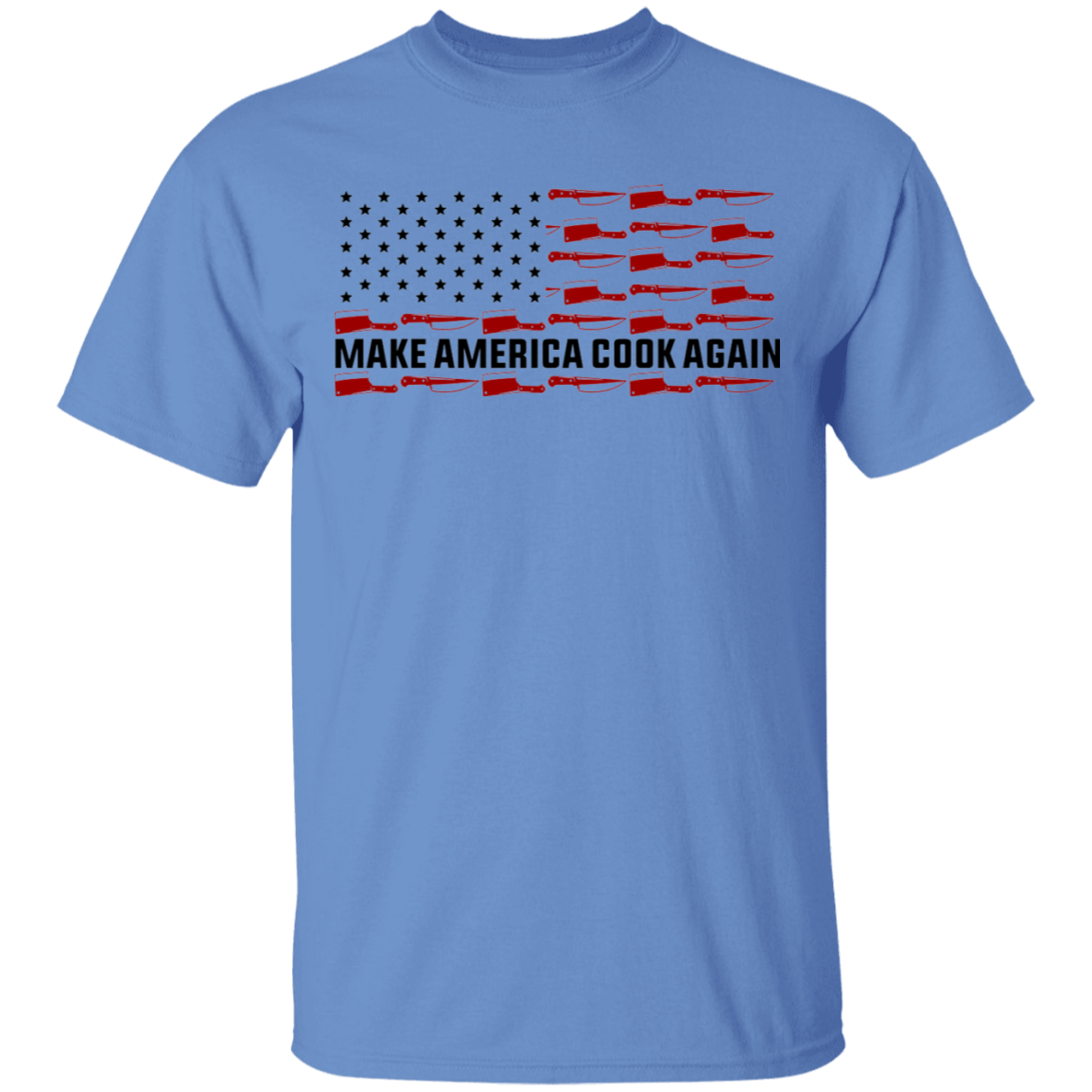 Make America Cook Again American Flag Chef T-Shirt