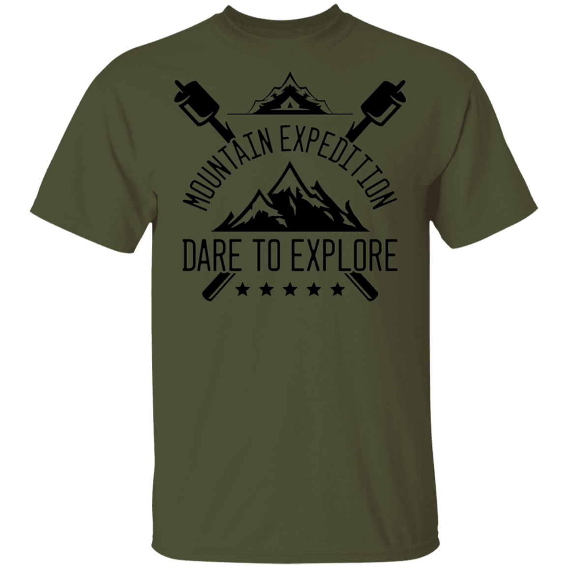 Mountain Expedition Dare to Explore Camping T-Shirt